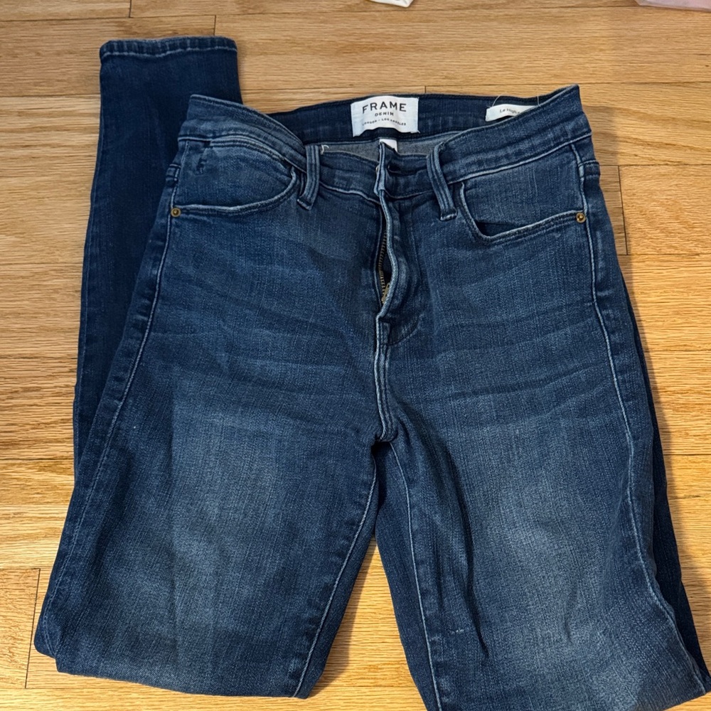 Frame Le High Skinny Jeans